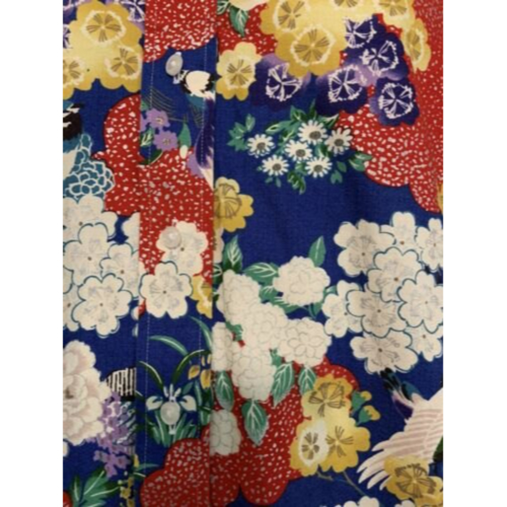 Original Stitch Mens Size L Long Sleeve Cotton Japan Button Up Multicolor - Picture 6 of 12